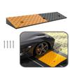 QICBYING Rubber Threshold RampsDoorways Rise Driveway Curb, Wheelchair, for Cars Pavement Door Step Mobility Scooters(100x25x6cm) view 2