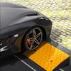 QICBYING Rubber Threshold RampsDoorways Rise Driveway Curb, Wheelchair, for Cars Pavement Door Step Mobility Scooters(100x25x6cm) view 4