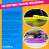 Custom Small Size Silicone Wristbands Personalized Rubber Wristbands with One-Color Printed Designs (Black, Qty 100) view 2