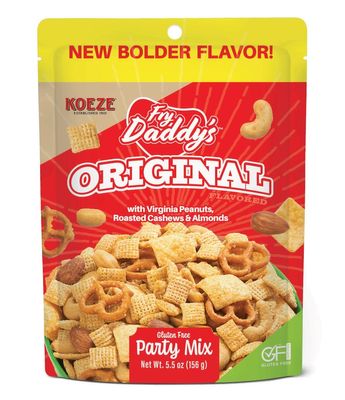 Fry Daddy's Gluten Free Original Party Mix - 5.5 oz Bag (12 Pack)