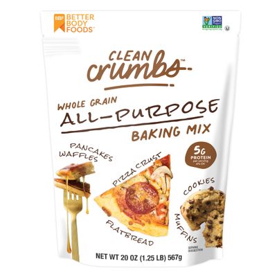 Clean Crumbs Whole Grain All Purpose Baking & Pancake Mix 20 oz