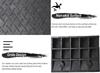 Driveway Curb Ramp Rubber, Garage Doors Entryway Outdoor Steps Transition Ramp, Heavy Duty Non Slip Solid Rubber Ramp(5cm/2in Rise) view 3