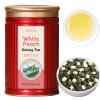 Yuexi Taiwan White Peach Oolong Tea, High Mountaing Oolong Tea, Loose Leaf Oolong Tea with Natural Peach Aroma, Sealed Tin Can Packaging, Hot & Cold Brewable, 150g/5.3oz view 1