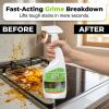 Heavy Duty Kitchen Degreaser Spray, Multi-Purpose Cleaner Spray, Clean Up Kitchen Oil Stains Spray, All Purpose Grease Killer Spray for Microwave, Stove, Range Hood, Cooktop (2) view 4