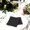 Sophisticated 2-Ply Black Napkins, 100 Bulk Pack Disposable for Cocktails and Snacks view 3