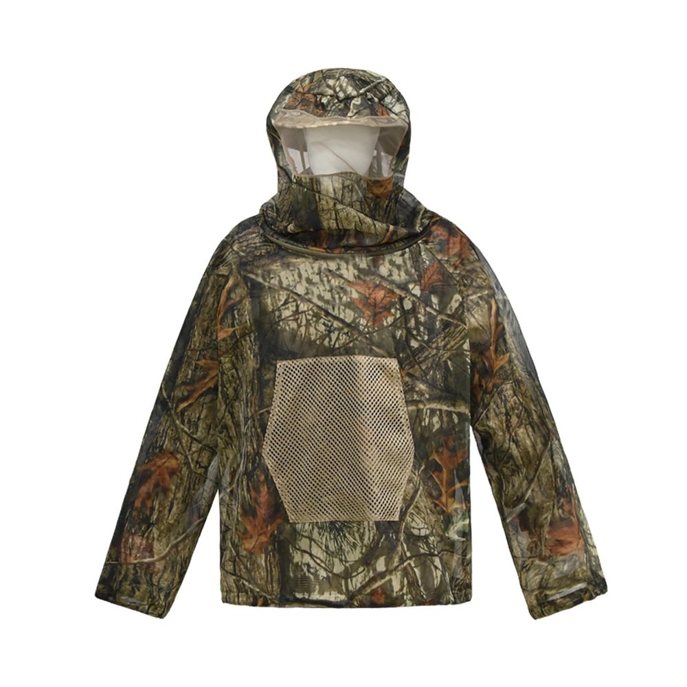 SZghjdgSZ Beekeeping Supplies, Bee Protective Clothes, Tree Camo Anti-Mosquito Suit, Camping Adventure Safari Mesh Hood Hunting Ghillie Camouflage Fishing,Beekeeping Tools(XX-Large)