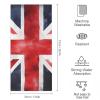 LQDSXDMH Union Jack British UK Flag Watercolor Face Towels Soft Hand Towel Wash Cloths for Bathroom Gym Spa Travel view 2