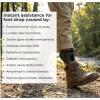 HuayoRong Biorine Lifty - Foot Drop AFO Brace, Lightweight Adjustable Ankle Support (Medium,Left-b + Right-b) view 3