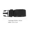 PAMINGONO Adjustable Safety Strap with Nylon and Abs Material, Prevents Slipping and Fixes Shoulders, Suitable for Elderly and Patients, Black Mobility Accessory for Secure Support view 2