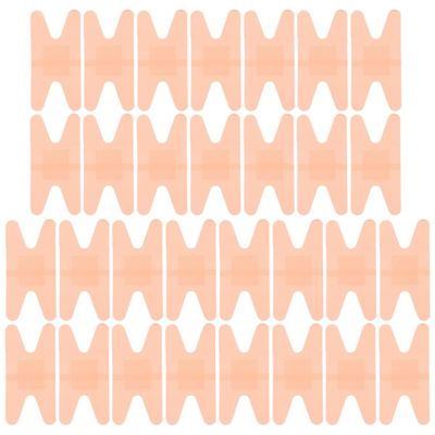HOMSFOU Waterproof Breathable Adhesive Bandages H-Shaped Irregular Flexible Bandages 50pcs with Pe Material Prevent for Finger and Joint Wounds, for Water Activities and Bathing