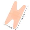 HOMSFOU Waterproof Breathable Adhesive Bandages H-Shaped Irregular Flexible Bandages 50pcs with Pe Material Prevent for Finger and Joint Wounds, for Water Activities and Bathing view 2