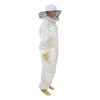 SZghjdgSZ Beekeeping Supplies, Three-Layer Breathable Beekeeping Suit with Round Face Mask, Professal Clothing, Honeybee Costume,Beekeeping Tools(Medium) view 3