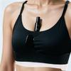 10Pack Boob Bra Towel for Breast Towel Sling Bra Liners for Sweat Towels for Women 3 Layer Reusable Underboob Sweat Absorber (Black, 1 piece) view 3