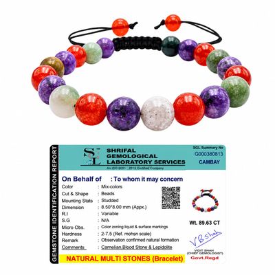 Bloodstone Lepidolite Carnelian Bracelet Set for Men & Women, Natural Stone Beaded Bracelet, Wellness-Inspired Crystal Jewelry, Gemstone Gift, Pulseras Para Hombres Mujer, Stocking Stuffers