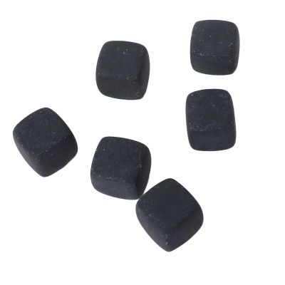 KIMISS 6Pcs Whiskey Stones Cubes Basalt Enhanced Flavor Whiskey Rock Set for Gin Vodka y RocksWhiskey Chill Aromas of Your Sip Every Without a Temperature the Dilution 40