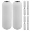 Ipetboom 10PCS Back Lotion Spreader Replacement Sponge Rollers for Body Lotion Applicator, 4x1.3x1.3 Inch Refillable Back Roller Attachments for Skin Care and Application view 1