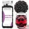 Dried Black Mulberries Black Mulberry No Added Sugar Carefully Selected 230g/8.11oz view 1