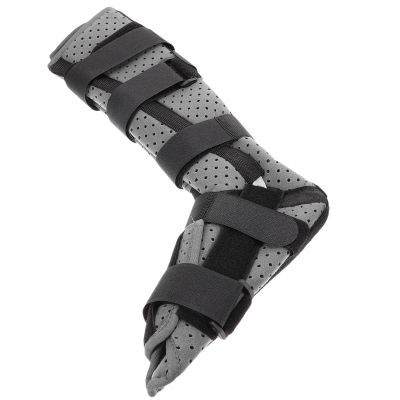 Holibanna Lightweight Foot Boot for Injured Foot with Composite Cloth and Aluminum Material, Shoe-shaped Ankle Brace Support for Sprained Ankle and Walking Rehabilitation
