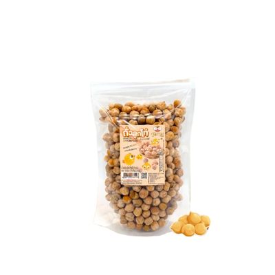 Roasted Chickpeas, Crispy Savory Snack, Carefully Selected Crunchy Beans (350g)