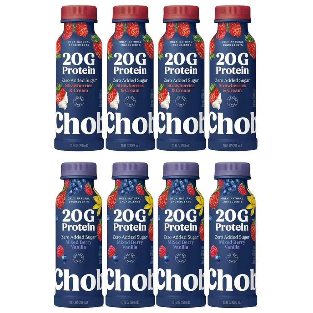 Yogurt Drink (8 PK - Strawberry Cream and Mixed Berry Vanilla)