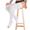 Anti Embolism Compression Stockings, Thigh High Unisex Ted Hose Socks 15-20 mmHg Moderate Level (S, 2-Pairs) view 2