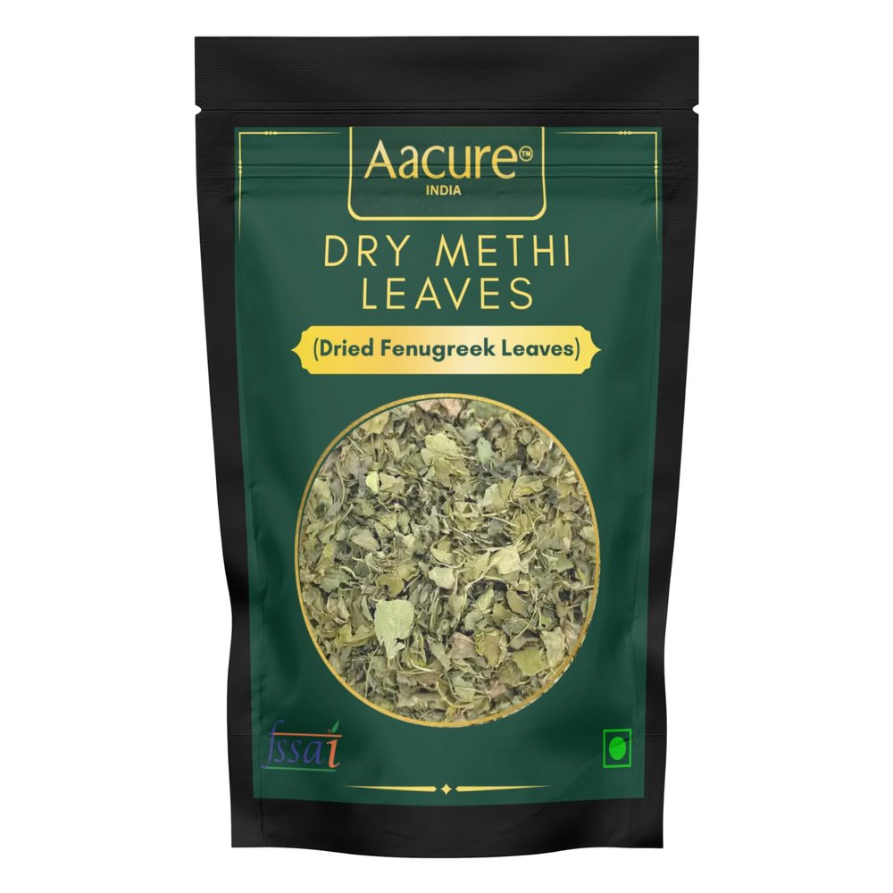 Aacure Dry Methi Leaves | 1.75 Ounce |50gms Kasuri Methi Whole, Gluten Free