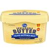 Spreadable Butter with Olive Oil and Sea Salt, Creamy Butter Spread, 30 oz Tub, for Toast, Bread, Cooking and Baking view 1