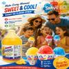 POPS Shaved Ice Syrup (4 x 1 Gallon 128 Oz) Pineapple Flavor, For Shaved Ice, Snow Cones, Slushies, Italian Soda, Seltzers, Popsicles, & More, No Refrigeration Needed, Made in USA view 2