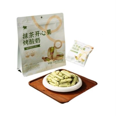 Matcha Pistachio Baked Yogurt 110gbaked To Bring Out Its Sweet And Aromatic Flavor, Offering A New Take On Nutty Snacks(3bag)