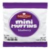 Mini Blueberry Muffins 20 Muffins (5 Packs), Soft & Moist Baked Snack, Made with Real Blueberry Flavor, Convenient Grab-and-Go Treat view 2