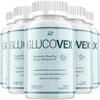 Glucovex Capsules Glucovex Pills Advanced Formula, Natural Ingredients, Extra Strength for Health Support - 5 Pack - 300 Capsules view 1