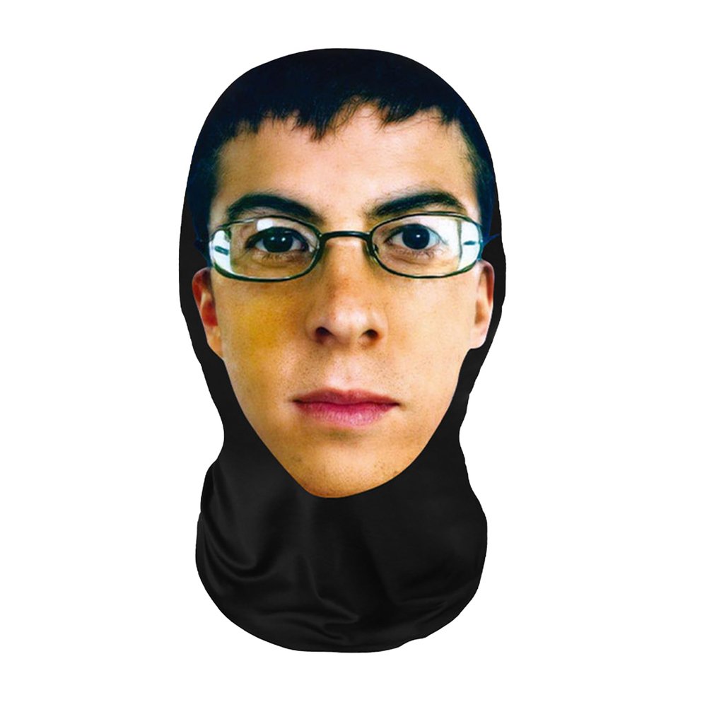 Breathable Realistic Face Mask, Halloween Cosplay Props & Costumes (03)