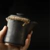 175ml-5.5oz Chinese style living room Kung Fu tea set retro gold-plated iron glaze bubble teapot-Shuang Fu view 4