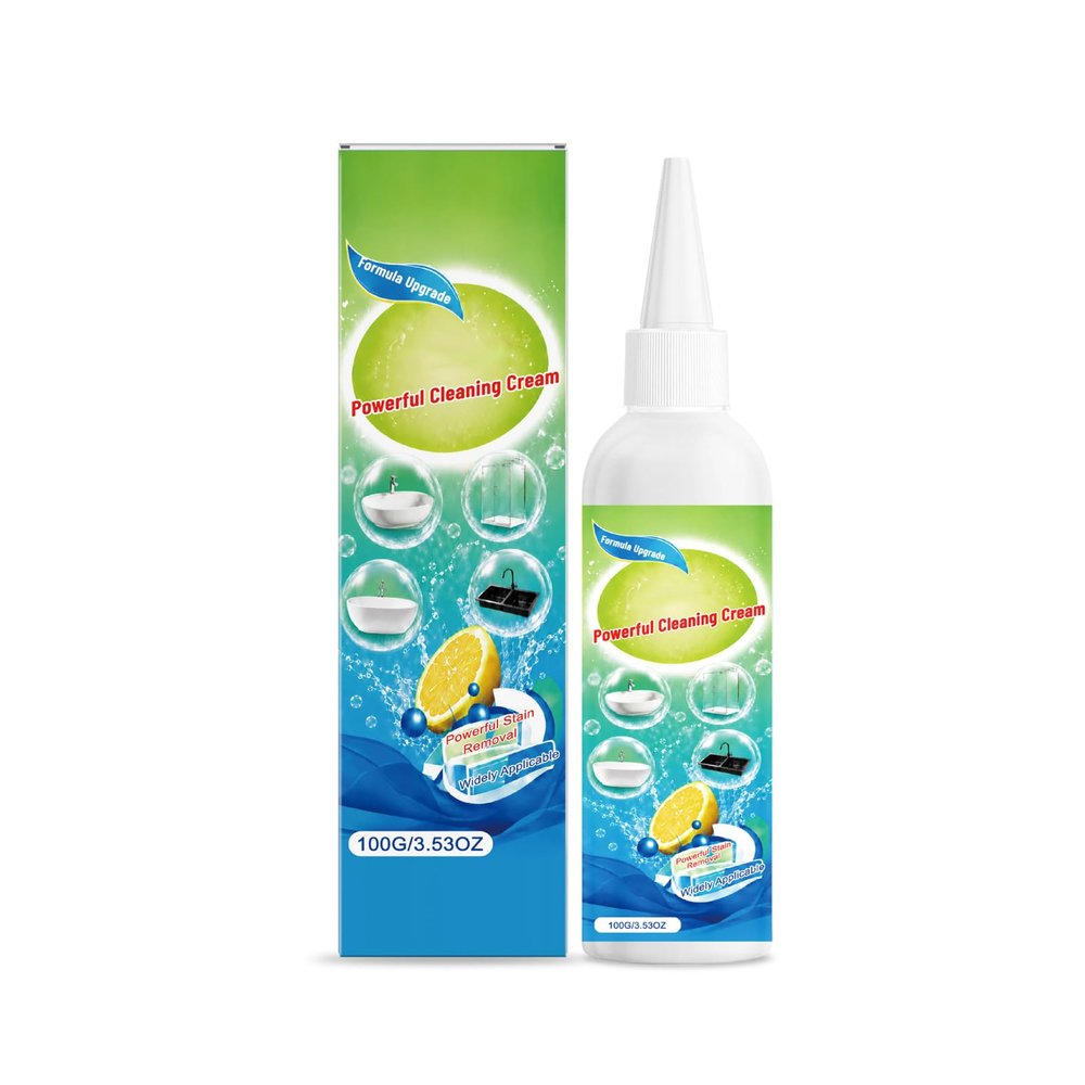 Cleaning Milk Heavy Oil Stain Cleaner, Powerful Multifunctional Concentrated Cleansing Lotion for Household Kitchen (1 Pcs)