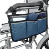 2pcs Wheelchair Armrest Side Storage Bag Portable Pocket Suitable Most Walking Wheels Mobile Equipment Accessories(Purple) view 4