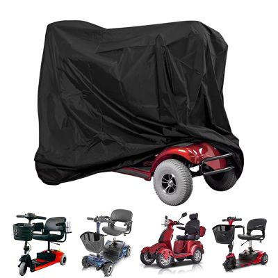 BIANTENIU Mobility Scooter Cover, for Golden Technologies Buzzaround Ex Gb148, Oxford Fabric Outdoor Cover with Windproof Buckle, All-Weather Protective Cover