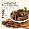 16OZ Dried Plum Meat Soft Chewy Sweet Tangy Preserved Plum Fruit Snack view 2