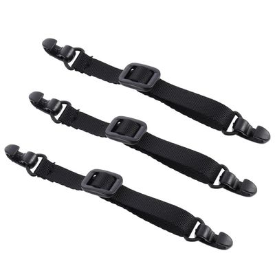 CONGARTENO 3pcs Adjustable Mask Lanyard Cord Non-Slip Braided Rope and Plastic Mask Adjustment Hooks