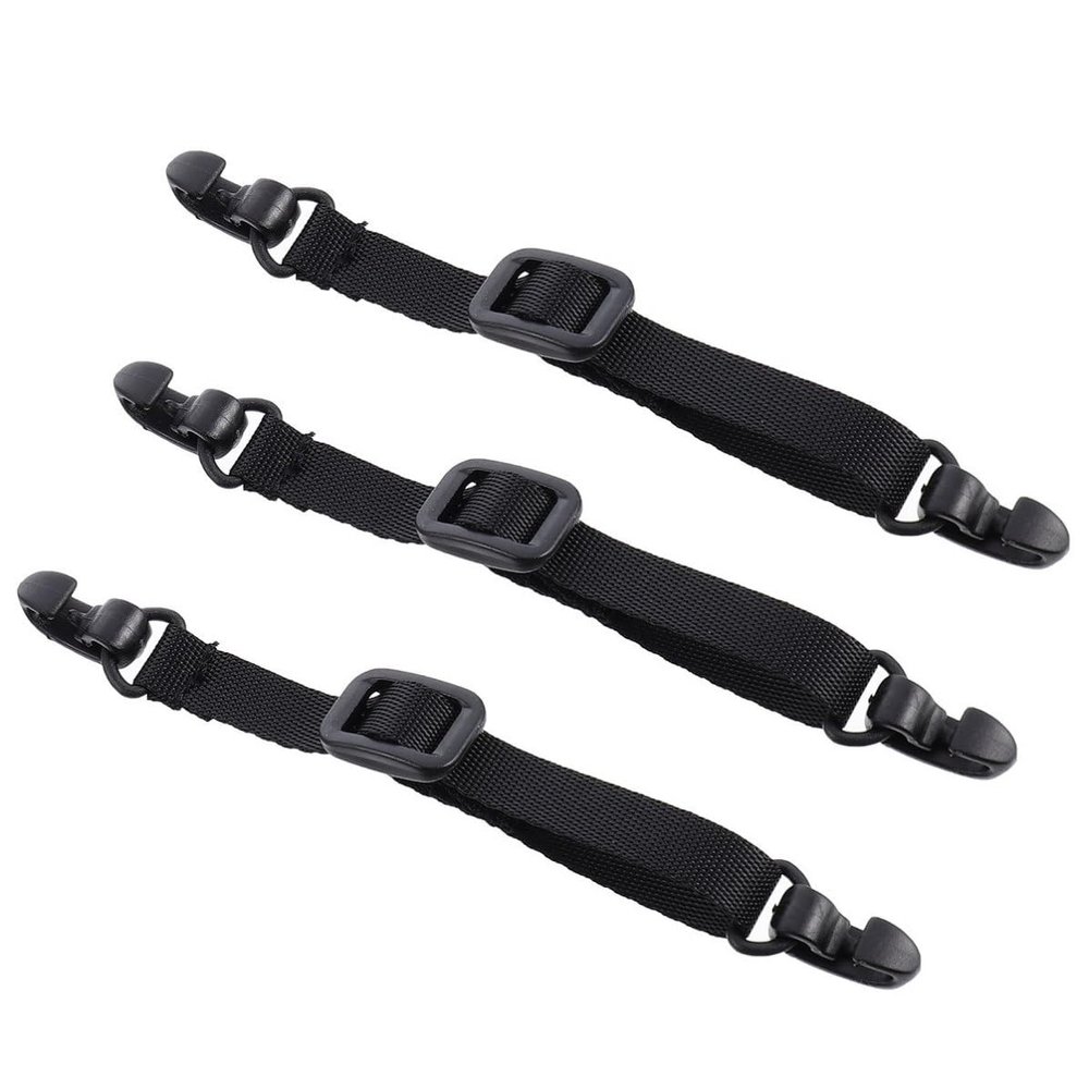 CONGARTENO 3pcs Adjustable Mask Lanyard Cord Non-Slip Braided Rope and Plastic Mask Adjustment Hooks