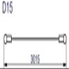 BodySolid Strength System Steel Cable 3015mm FDPECA D15DPE view 2