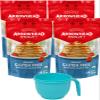 Arrowhead Mills Gluten Free Pancake Mix (Pack of 4) with Mixing Bowl view 1