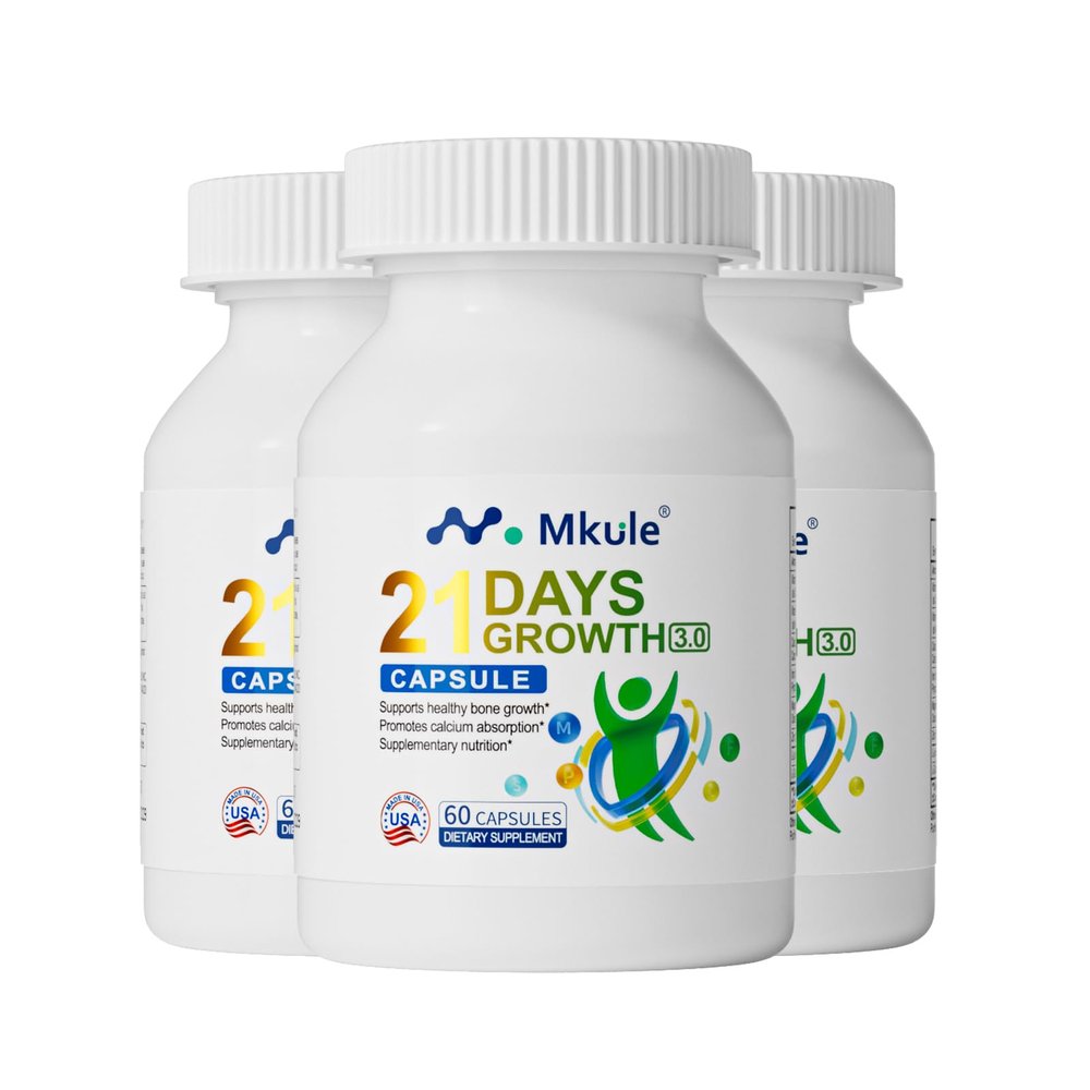 Mkule Height Growth Supplement, Bone Strength Support for Ages 624