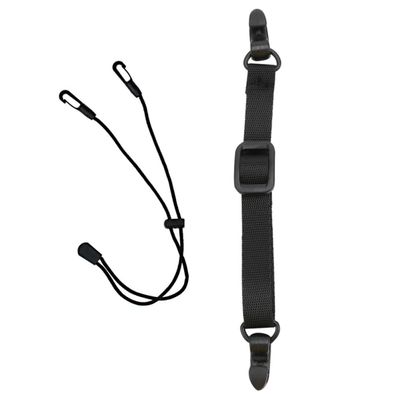 SOESFOUFU 2pcs Black Plastic Mask Strap Extenders with Anti-Slip Ear Hooks Adjustable Face Mask Ear Rope Buckles for Comfortable Fit