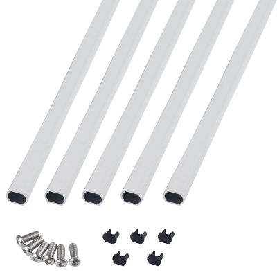 Adjustable Window Security Bars - No Drill Temporary Guard Rod for Basement, Shower & Bedroom - Aluminum Safety Pole for Kids & Home Protection,White,33"/838mm