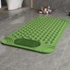 Non-Slip PVC Shower Mat with Massage Nodes, Foot Scrubber for Bathtubs and Bathroom Floors, 30x70cm, Ideal for Safety and Comfort view 1