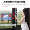 Adjustable Window Security Bars - Childproof Safety Guardrail for Enhanced Hotel, Hospital, and School Protection - Durable & Easy Installation,9 Pcs,57cm/22.4in view 4