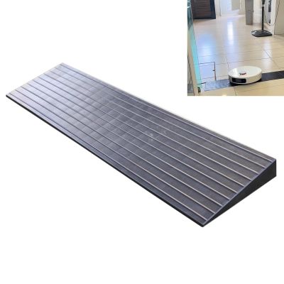 ZGLINMZ Rubber Threshold Ramp for Wheelchair and Scooter, High Load Capacity 11000lbs, Anti-Slip Surface, Ideal for Door Thresholds and Curbs