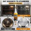 TERFISE Heavy Duty BBQ Grill Cleaner & Degreaser - Fast-Acting Formula Melts Burnt Food and Grease for Outdoor Grills, Ovens, Grates, and Air Fryers (2 pcs) view 4