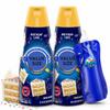 Birthday Cake Liquid Coffee Creamer, 32 fl oz Bottles, Pack of 2, Sweet & Creamy Flavored Coffee Creamer for Hot or Iced Coffee with Candy Freezer Collapsible Water Bottle view 1