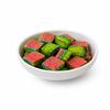 Sugar Shots: Rainbow Unicorn Cotton Candy Flavor Infused cubes, shapes, Flavorful Sugar for Stylish Sipping - pack of 50 view 1